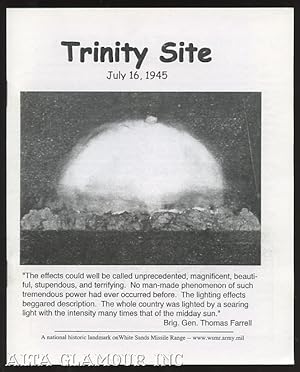 TRINITY SITE; July 16, 1945