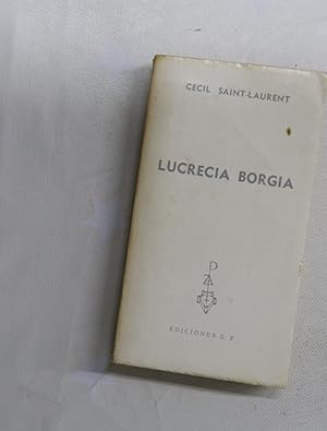 Imagen del vendedor de Lucrecia Borgia a la venta por Librera Alonso Quijano