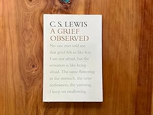 Seller image for Grief Observed, A for sale by Lifeways Books and Gifts