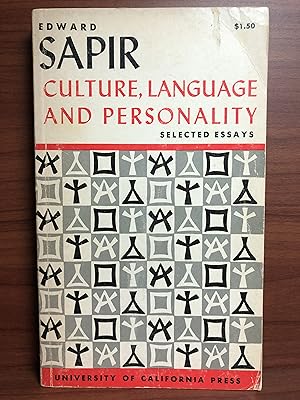 Seller image for Culture, Language and Personality: Selected Essays for sale by Rosario Beach Rare Books