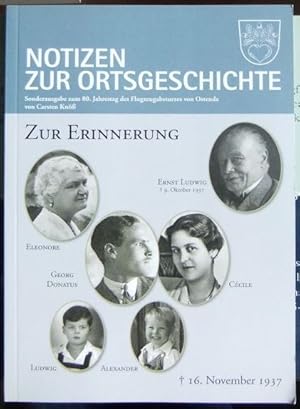 Zur Erinnerung an Großherzog Ernst Ludwig von Hessen und bei Rhein und seine Familie. Sonderausga...