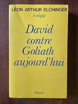 Seller image for David contre Goliath aujourd'hui for sale by Librairie des Possibles
