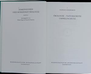 Seller image for kologie, Naturschutz, Umweltschutz. for sale by Antiquariat Bookfarm