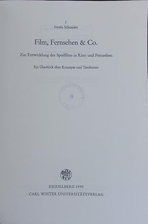 Imagen del vendedor de Film, Fernsehen & Co. a la venta por Antiquariat Bookfarm