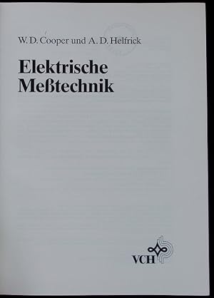 Seller image for Elektrische Metechnik. for sale by Antiquariat Bookfarm