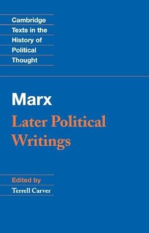 Immagine del venditore per Marx: Later Political Writings (Cambridge Texts in the History of Political Thought) venduto da WeBuyBooks