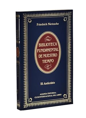 Seller image for EL ANTICRISTO. MALDICIN SOBRE EL CRISTIANISMO for sale by Librera Monogatari