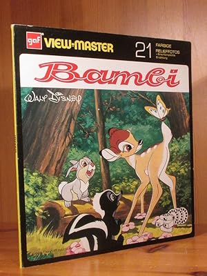 Bambi. View-Master, 21 Relieffotos + Eine komplette Erzählung.