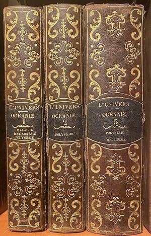 Imagen del vendedor de Oceanie Ou Cinquieme Partie Du Monde. Revue Geographique Et Ethnographique De La Malaise, De La Micronesie, De La Polynesie Et De La Melanesie; Offrant Les Resultats Des Voyages Et Des Decouvertes De L'auteur Et De Ses Devanciers, Ainsi Que Ses Nouvelles Classifcations Et Divisions De Ces Contrees a la venta por Anah Dunsheath RareBooks ABA ANZAAB ILAB