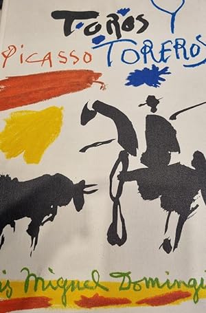 Imagen del vendedor de Toros y toreros. Pablo Picasso. Texte de Luis Miguel Dominguin et une tude de Georges Boudaille. [bertr. aus d. Franz. von Susanne B. Milczewsky] a la venta por Antiquariat Unterberger