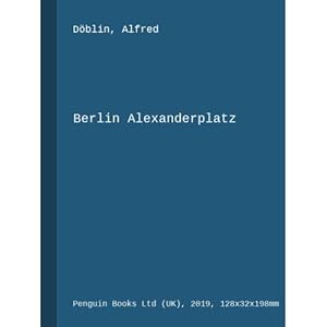 Seller image for Berlin Alexanderplatz for sale by ISIA Media Verlag UG | Bukinist