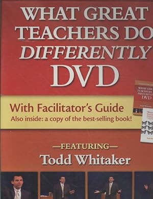 Bild des Verkufers fr What Great Teachers Do Differently zum Verkauf von GreatBookPrices