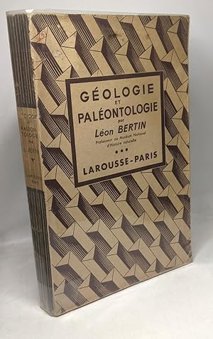 Géologie et paléontologie