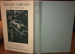 Bild des Verkufers fr Winged Company, Studies in Bird-Watching. 1940, First Edition with Dust Jacket. zum Verkauf von Ely Books