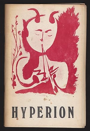 Immagine del venditore per Hyperion: A Poetry Journal (Volume 3, No. 3, Issue 10), Fall 1973 venduto da Warwick Books, member IOBA