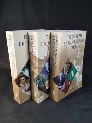 Seller image for Deutsche Erinnerungsorte. Gesamtausgabe: Broschierte Sonderausgabe. Drei Bnde (I, II und III) for sale by ANTIQUARIAT Franke BRUDDENBOOKS