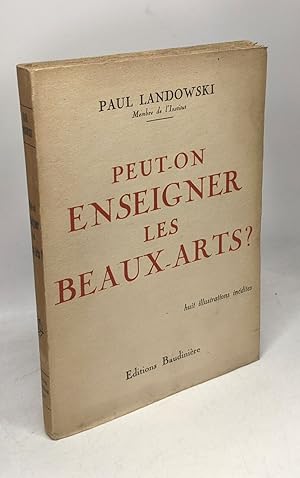 Seller image for Peut-on enseigner les beaux-arts for sale by crealivres