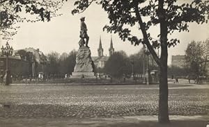 Foto Ansichtskarte / Postkarte Tallinn Reval Estland, Peter der Große-Denkmal, Jahr 1918