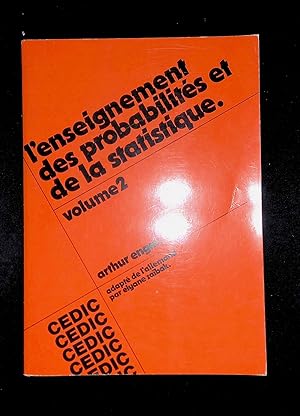 Seller image for L'enseignement des probabilits et de la statistique Volume 2 for sale by LibrairieLaLettre2