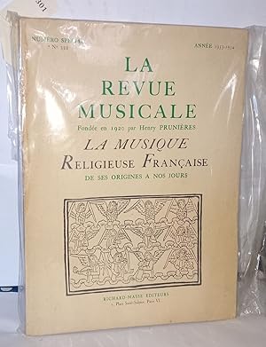 La musique religieuse française de ses origines a nos jours