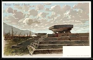 Ansichtskarte Antike, Pompei, Tempio d` Ercole