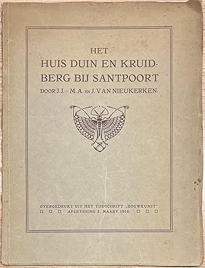 Rare book, Architecture, 1910, Santpoort | Het Huis Duin en Kruidberg bij Santpoort door J.J.-M.A...