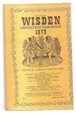 Image du vendeur pour Wisden Cricketers' Almanack 1979. 116th edition. mis en vente par City Basement Books