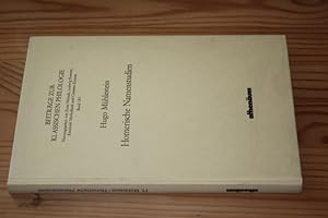 Homerische Namenstudien. (= Beiträge zur klassischen Philologie; Bd. 183).