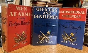 Seller image for Men at Arms. Officers and Gentlemen. Unconditional Surrender. Three volumes complete comprising the 'Sword of Honour' trilogy for sale by Foster Books - Stephen Foster - ABA, ILAB, & PBFA