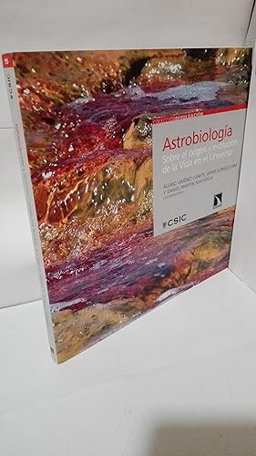 Imagen del vendedor de ASTROBIOLOGIA. Sobre el Origen y Evolucion de la Vida en el Universo a la venta por LIBRERIA  SANZ