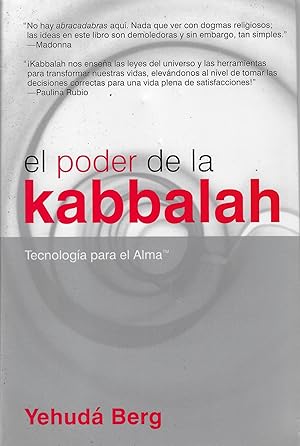 Immagine del venditore per El poder de la kabbalah: The Power of Kabbalah, Spanish-Language Edition venduto da Romanord