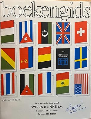 Printed publication boekenweek 1972 | Printed publication of internationale boekhandel Willa Rein...