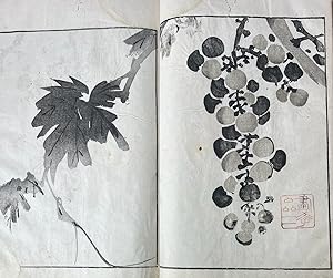 [Illustrated Japanese book] Shazanr? gahon (Shazanro Gwahon, Buncho, ed. Hoshudo), published 1816...