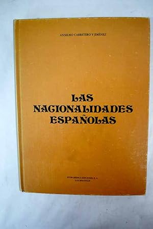 Imagen del vendedor de Las nacionalidades espaolas a la venta por Alcan Libros