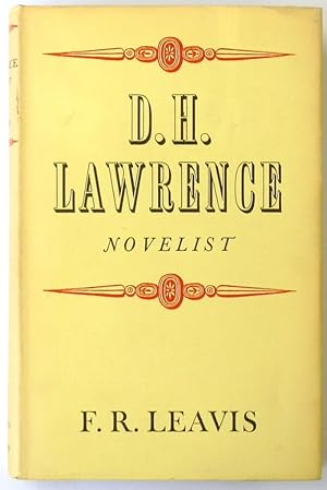 Bild des Verkufers fr D.H. Lawrence: Novelist zum Verkauf von PsychoBabel & Skoob Books