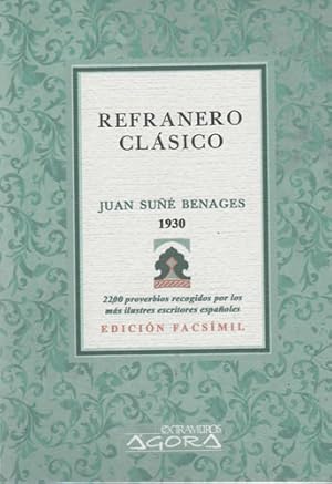 Seller image for Refranero clsico for sale by Librera Cajn Desastre