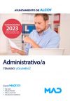 Administrativo/a. Temario volumen 2. Ayuntamiento de Alcoy