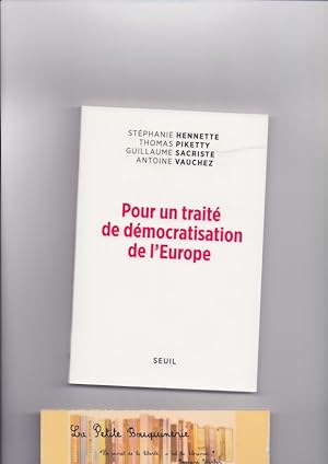 Imagen del vendedor de Pour un trait de dmocratisation de l'Europe a la venta por La Petite Bouquinerie