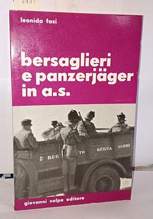 Seller image for Bersaglieri e panzerjger in a.s for sale by Librairie Albert-Etienne