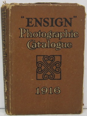 Bild des Verkufers fr The "ENSIGN" Photographic Catalogue 1916 zum Verkauf von BADGERS BOOKS ONLINE