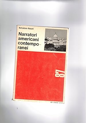 Seller image for Narratori americani contemporanei. Coll. Classe unica. for sale by Libreria Gull
