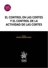 Seller image for El control en las Cortes y el control de la actividad de las Cortes for sale by AG Library