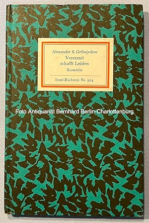 Bild des Verkufers fr Verstand schafft Leiden. Komdie (Insel-Bcherei Nr. 924) zum Verkauf von Antiquariat Bernhard