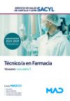 Técnico/a en Farmacia. Temario volumen 3. Servicio de Salud de Castilla y León (SACYL)