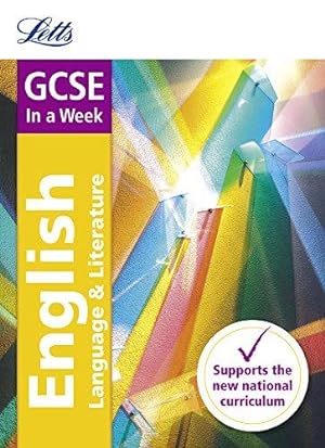 Seller image for GCSE English In a Week (Letts GCSE 9-1 Revision Success) for sale by WeBuyBooks