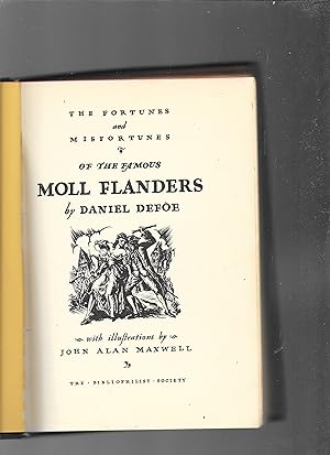 Immagine del venditore per The Fortunes and Misfortunes of the Famous Moll Flanders venduto da Lavender Fields Books PBFA