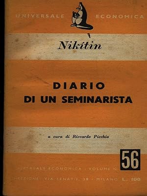 Seller image for Diario di un seminarista for sale by Librodifaccia