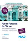 Peón y Personal de Oficios de Ayuntamientos, Diputaciones y otras Corporaciones Locales. Test y s...