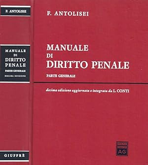 Manuale di diritto penale. Parte generale