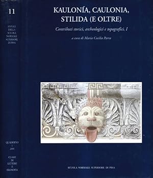 Bild des Verkufers fr Kaulonia, Caulonia, Stilida e oltre Contributi storici, archeologici e topografici, I zum Verkauf von Biblioteca di Babele